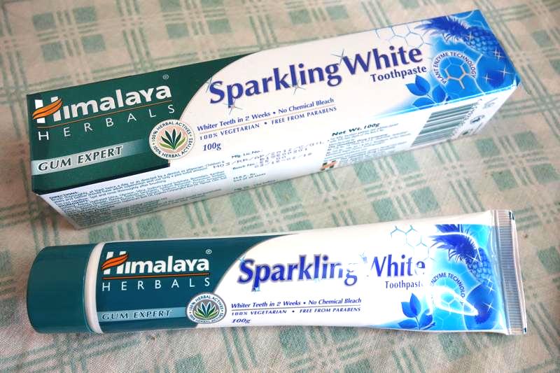 Himalaya ヒマラヤ アーユルヴェーダ歯磨き粉ホワイトニング スパークリングホワイト Sparkling White